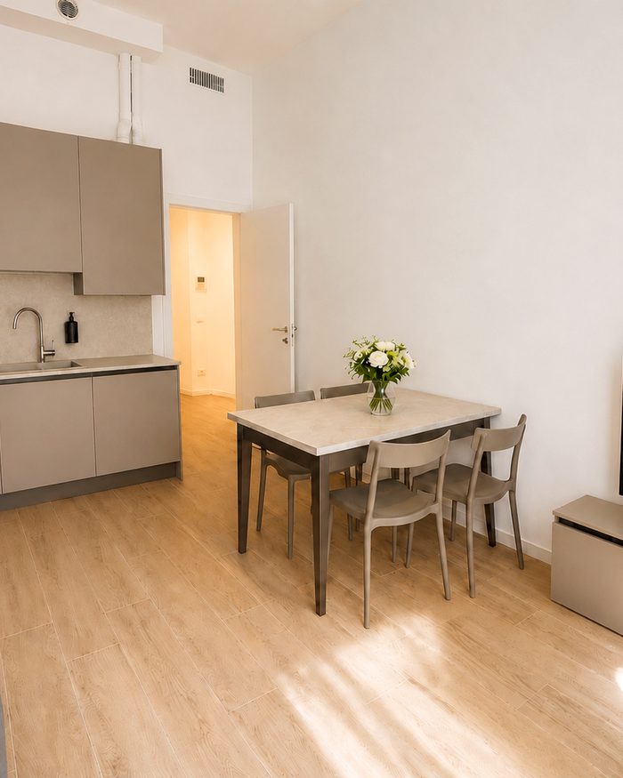 Pontida Apartments, cucina